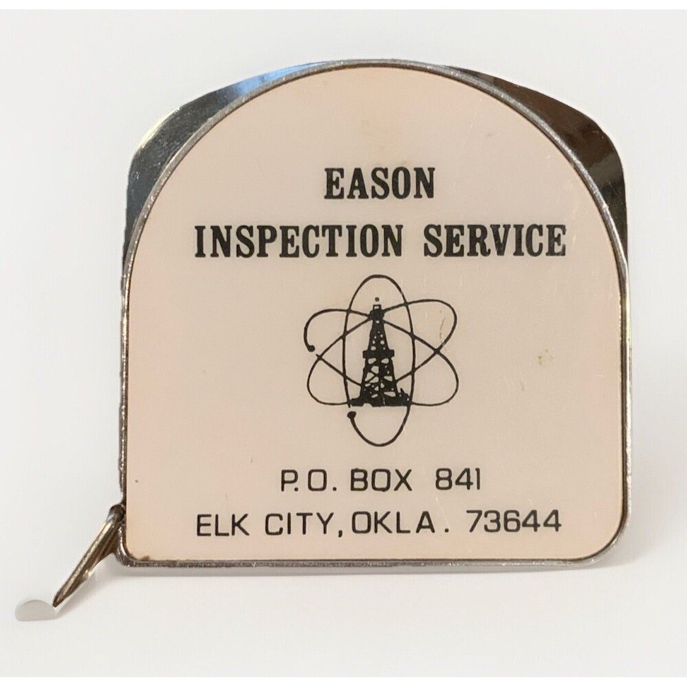 LUFKIN Tape Measure - Eason Inspection Services- Elk City, Oklahoma vintage